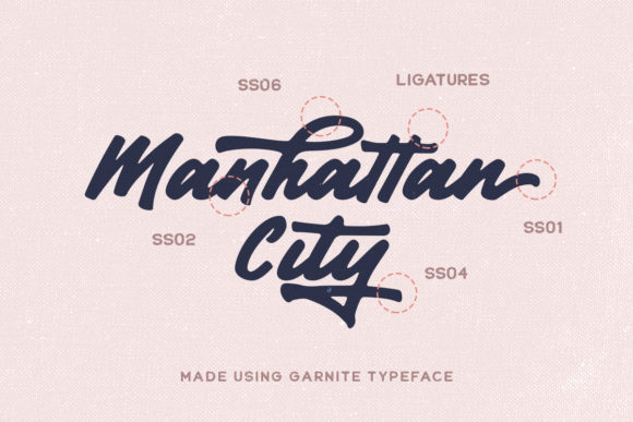 Garnite Font - Preview 5