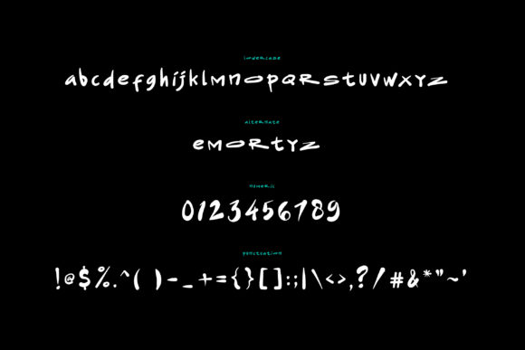 Gerilyaz Font - Preview 2