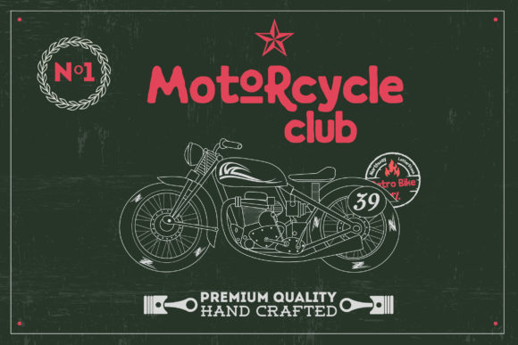 Northway Font PNG with transparent background - Preview 3