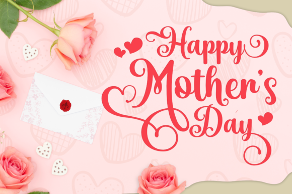 Renitha Font PNG with transparent background - Preview 3