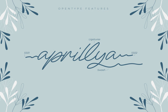Romanticas Font PNG with transparent background - Preview 2