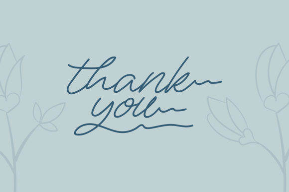 Romanticas Font PNG with transparent background - Preview 4