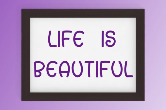 Sea World Font PNG with transparent background - Preview 4