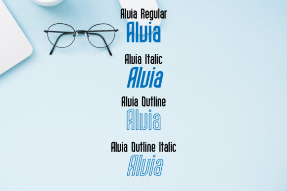 Alvia Font - Preview 1
