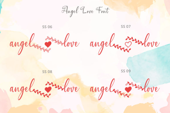 Angel Love Font - Preview 6