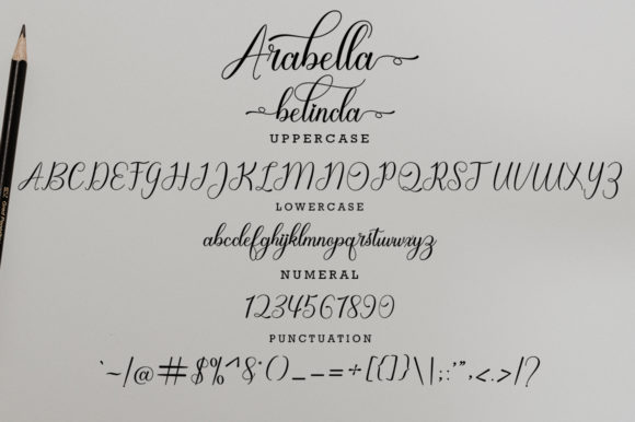 Arabella Belinda Font - Preview 5