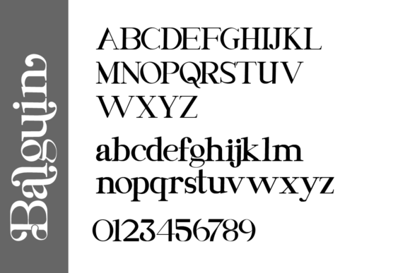Balguin Font - Preview 6