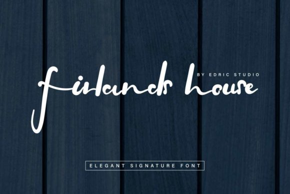 Firlands House Font - Preview 1
