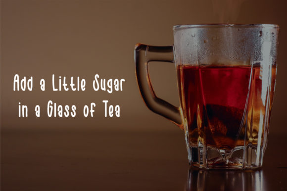 Fresh Tea Font - Preview 3