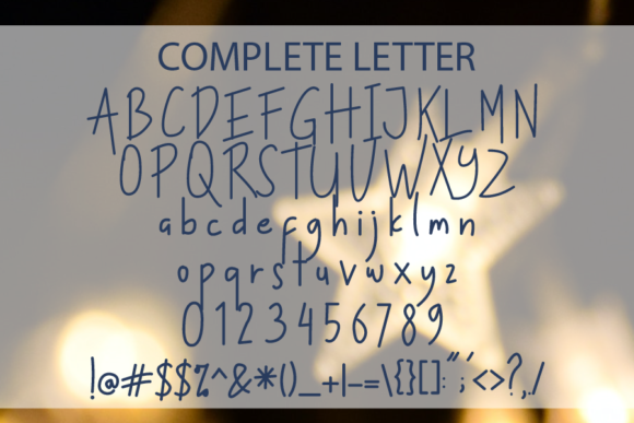 Fun Goose Font PNG with transparent background - Preview 2