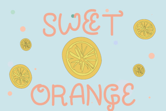 Hot Cuby Font PNG with transparent background - Preview 4