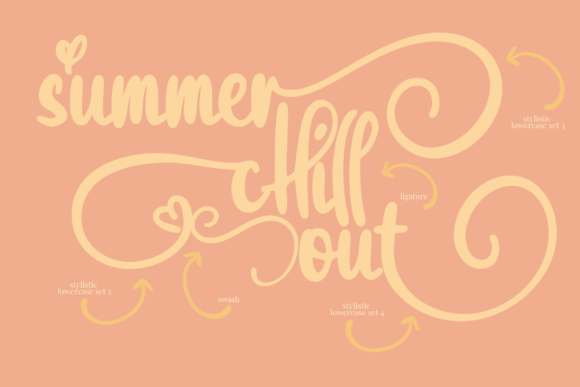 Julia Eberline Font PNG with transparent background - Preview 5