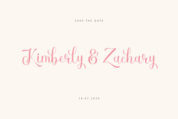 Lucky Sunshine Font PNG with transparent background - Preview 2