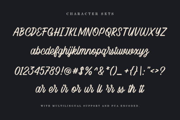 Manokwary Font PNG with transparent background - Preview 4