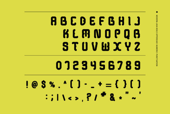 Modern Java Font PNG with transparent background - Preview 2