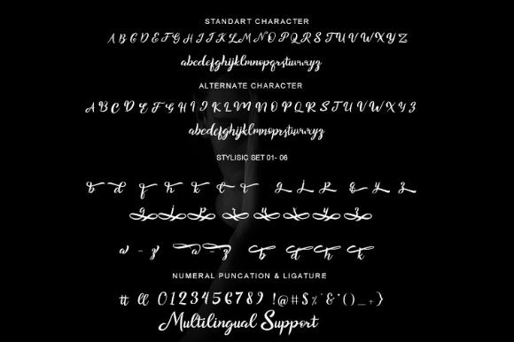 Rindu Font PNG with transparent background - Preview 5