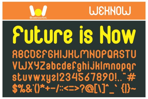 Family and Friend Font - Preview 1