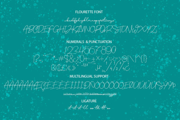 Fleurette Font - Preview 1