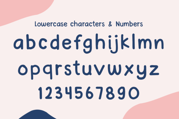 Pink Chicken Font PNG with transparent background - Preview 6