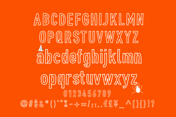 Pumpkin Pumpkin Font PNG with transparent background - Preview 4