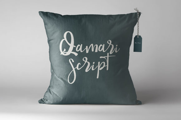 Qamari Script Font PNG with transparent background - Preview 3