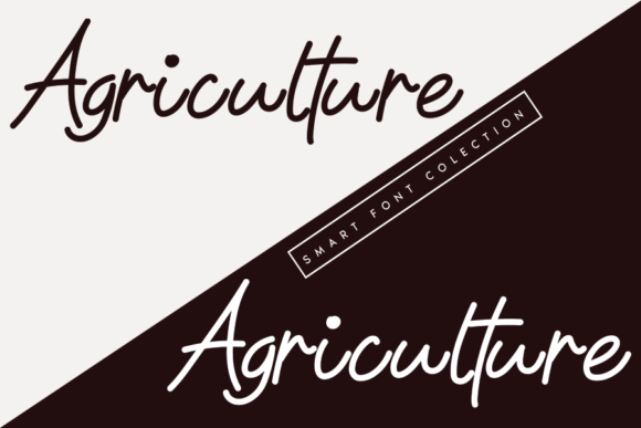 Agriculture Font - Preview 1