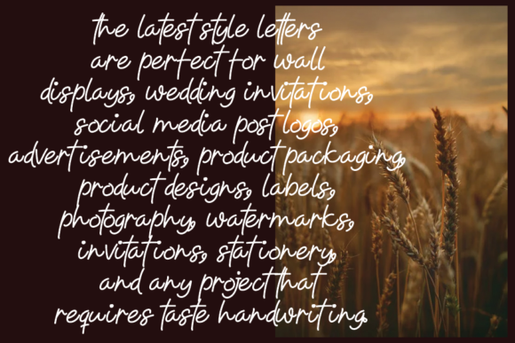 Agriculture Font - Preview 2