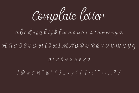 Akulove Font - Preview 3