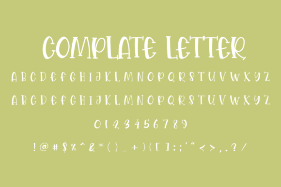 Annual Moment Font - Preview 3