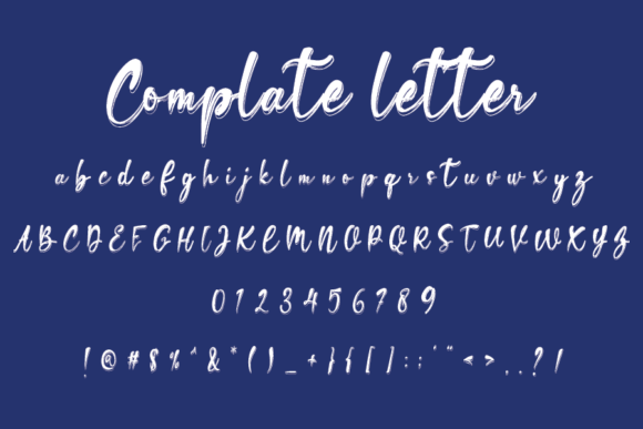 Beautyful Font - Preview 3
