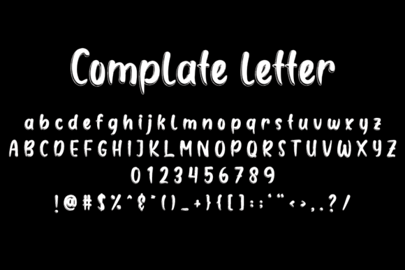 Beneficial Font - Preview 3