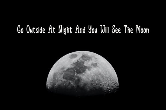 Black Moon Font - Preview 3