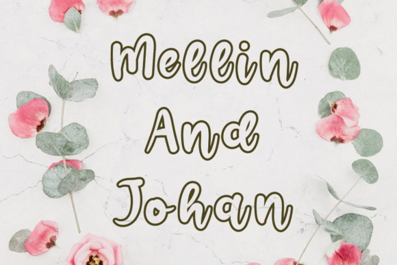 Bollmely Font - Preview 1