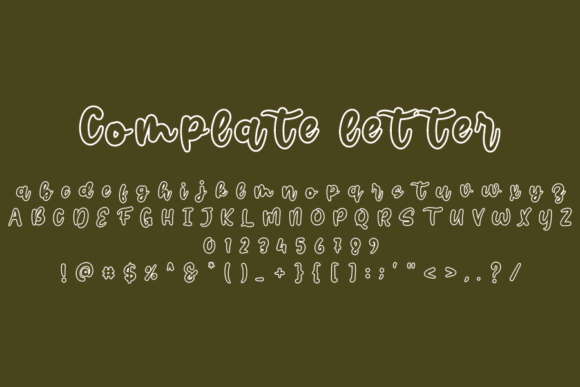 Bollmely Font - Preview 3