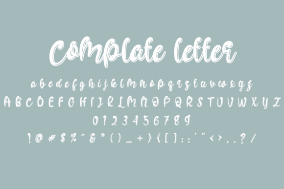 Brilli Craf Font - Preview 3