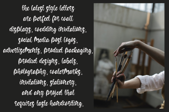 Brush Craf Font - Preview 2