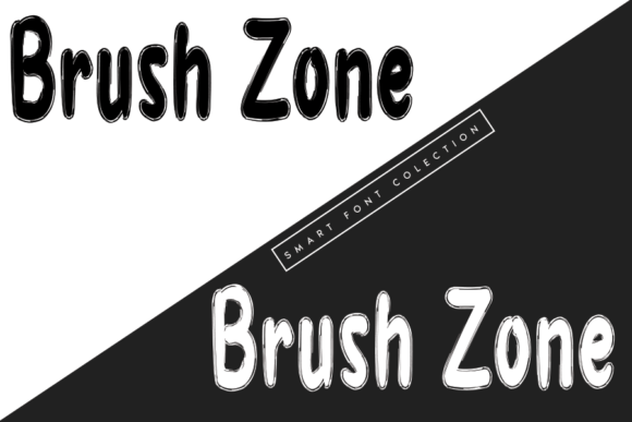 Brush Zone Font - Preview 1