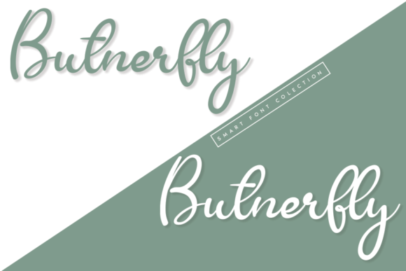 Butnerfly Font - Preview 1