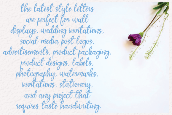 Butterfly Font - Preview 2