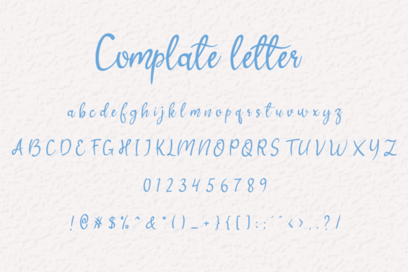 Butterfly Font - Preview 3