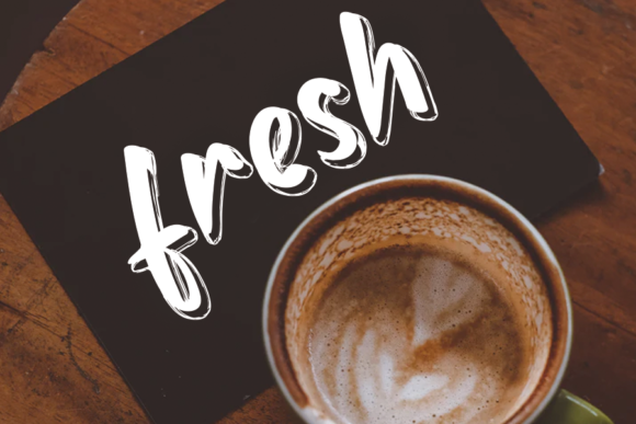 Coffe Cokie Font - Preview 1