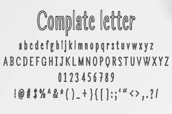 Creative Font - Preview 3