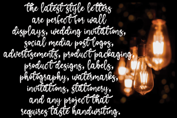 Crips Love Font - Preview 2