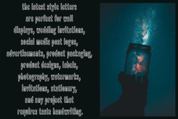 Earthstar Font - Preview 2
