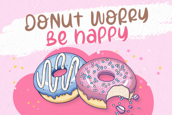 Girly Dreams Font PNG with transparent background - Preview 3