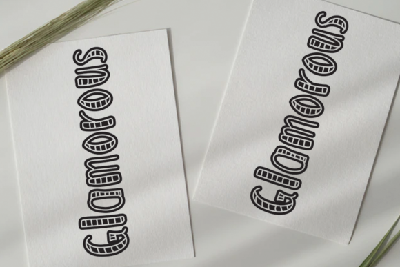 Glamorous Font - Preview 1
