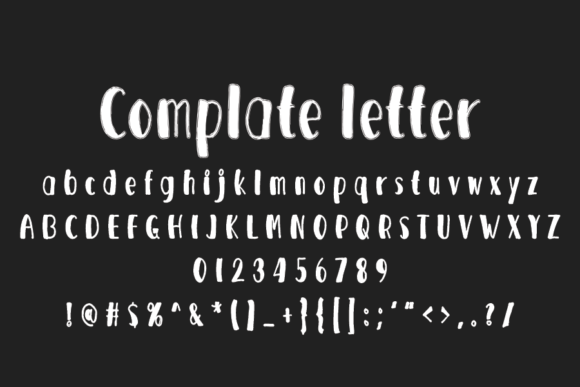 Greatbrush Font - Preview 3