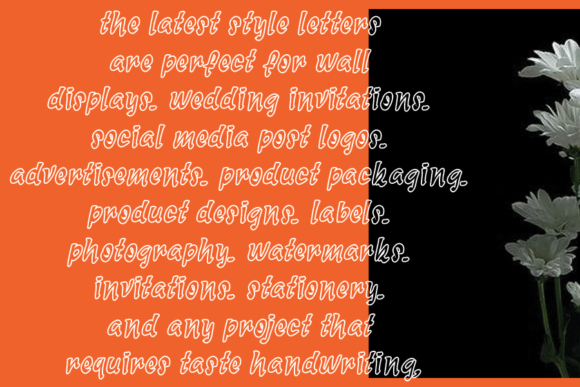 Hard Work Font - Preview 2