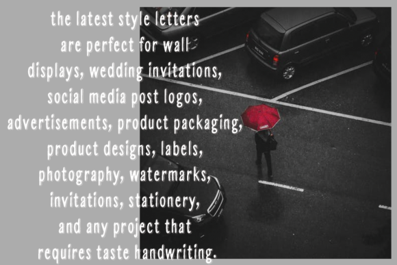 Hello Brush Font - Preview 2