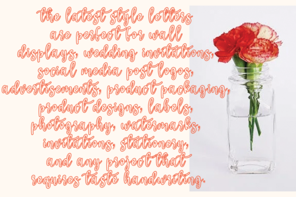Hello Line Font PNG with transparent background - Preview 2